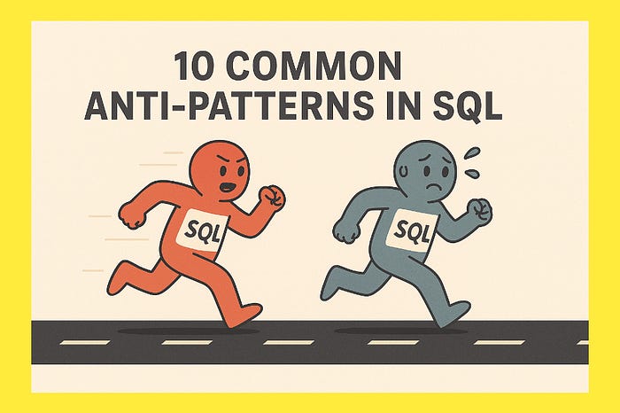 اشتباهات رایج در SQL