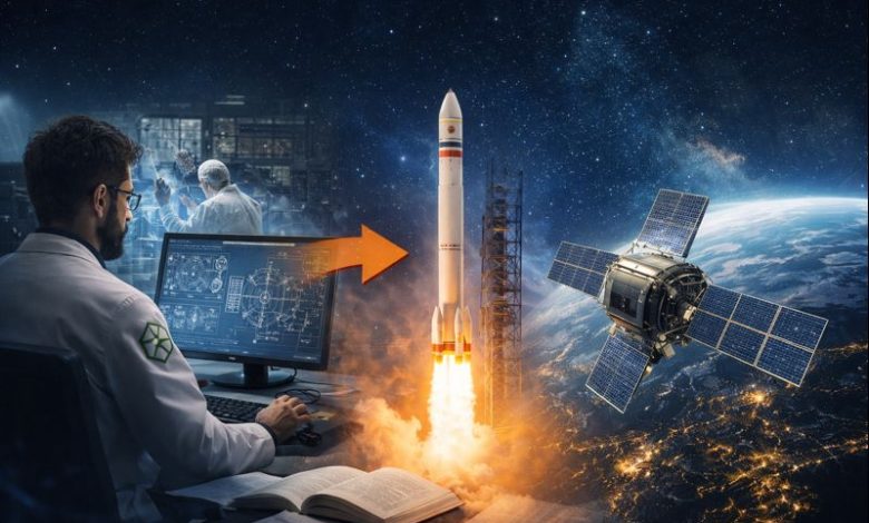 مسیر توسعه برنامه فضایی ایران