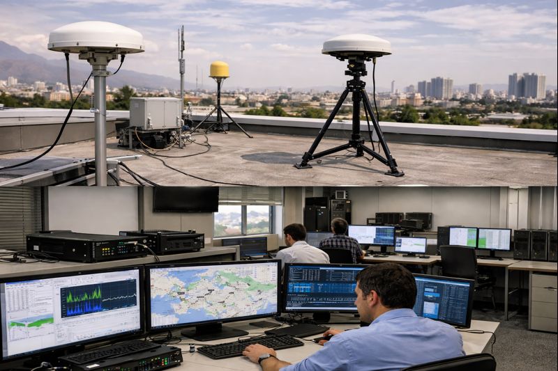 توسعه نرم‌افزار بومی پردازش GNSS در دانشگاه تهران