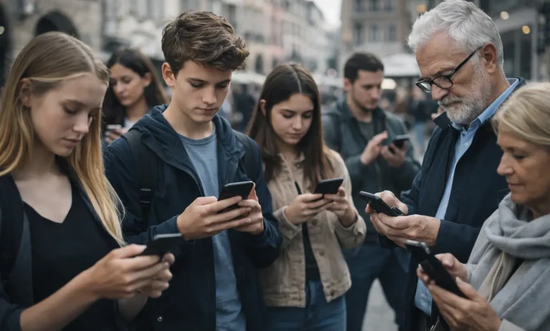 سن استفاده از شبکه‌های اجتماعی